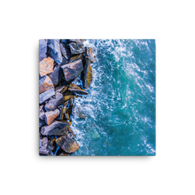 Load image into Gallery viewer, Boston Harbor Rocky Shore - Canvas