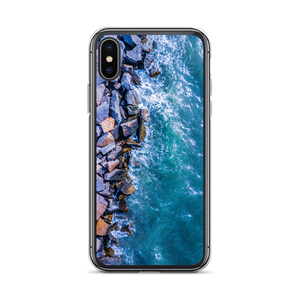 Boston Harbor Rocky Shore - iPhone Case