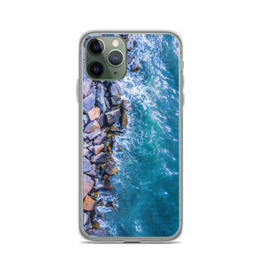 Boston Harbor Rocky Shore - iPhone Case