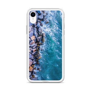 Boston Harbor Rocky Shore - iPhone Case