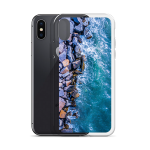 Boston Harbor Rocky Shore - iPhone Case