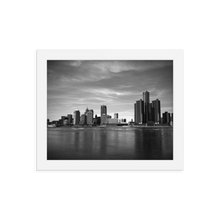 Load image into Gallery viewer, Detroit Skyline - Framed