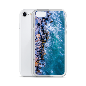 Boston Harbor Rocky Shore - iPhone Case