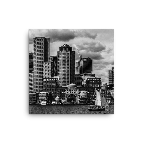 Boston Skyline - Canvas