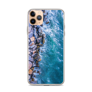 Boston Harbor Rocky Shore - iPhone Case