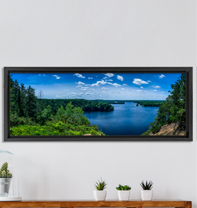 Huron National Forest - Framed Canvas