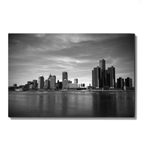 Load image into Gallery viewer, Detroit Skyline - Metal Print