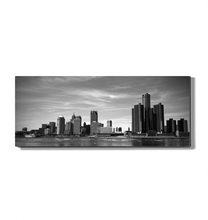 Load image into Gallery viewer, Detroit Skyline - Metal Print